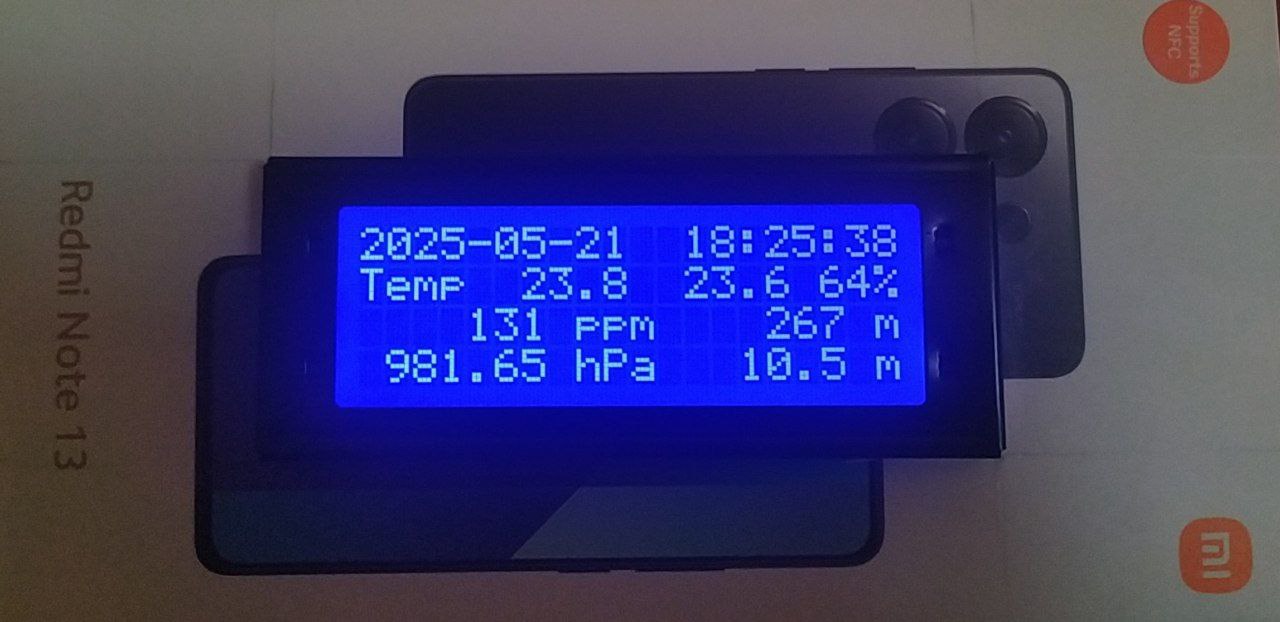 ESP32 Project Front View